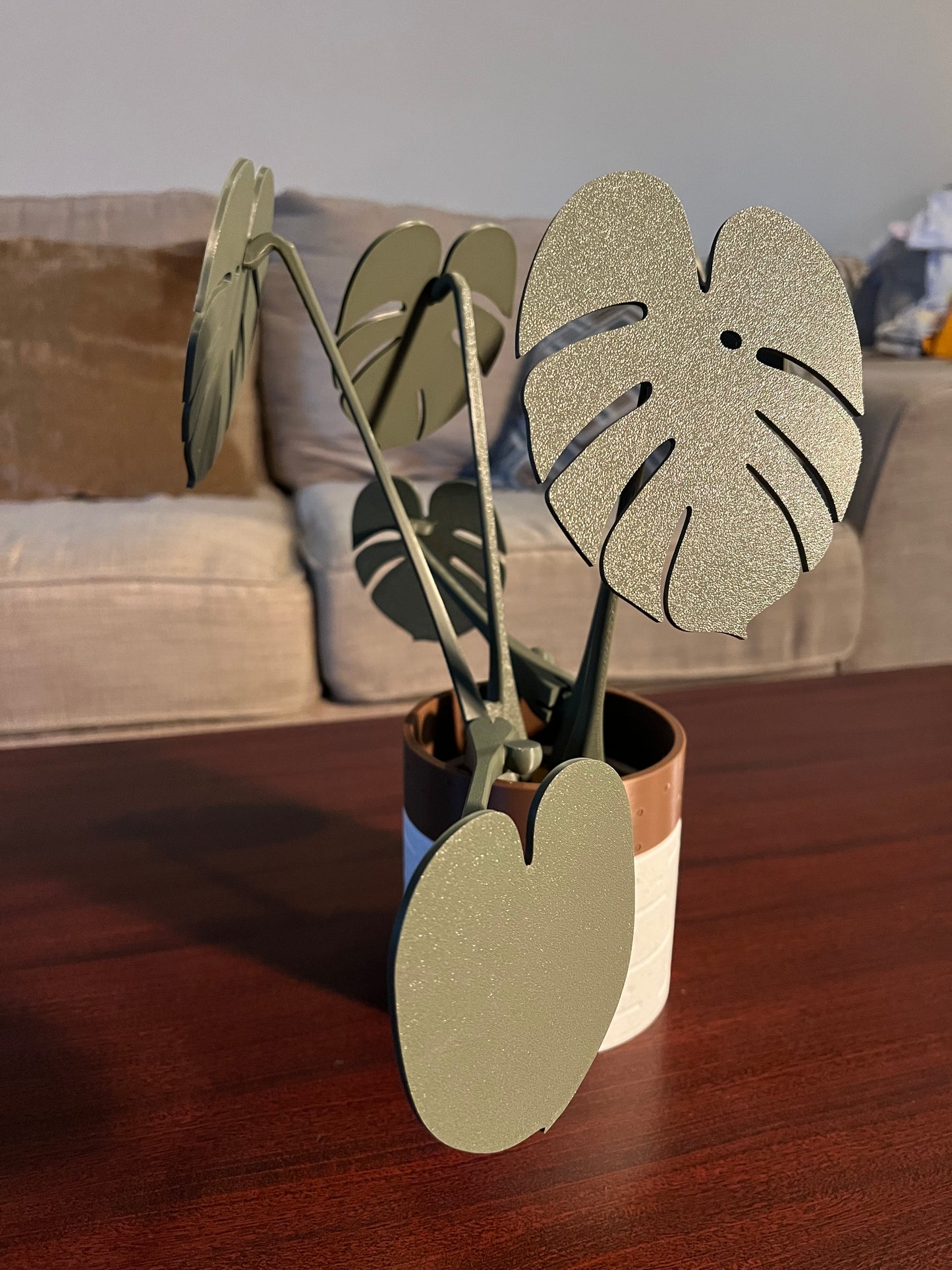 Monstera Coaster Set